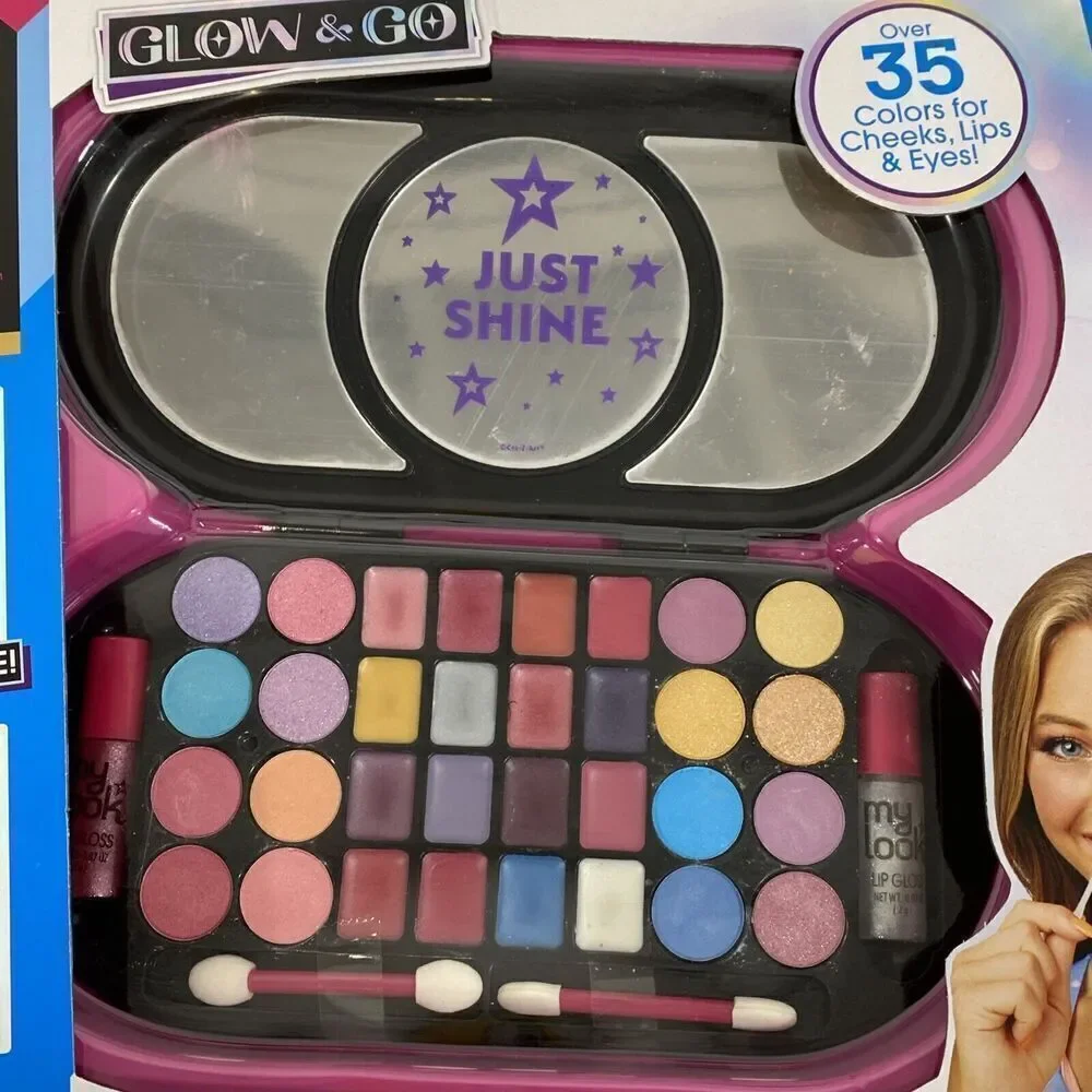 Cra Z Art‎ My Look Glow Pretty Beauty Compact Over 35 Colors Makeup For Girls